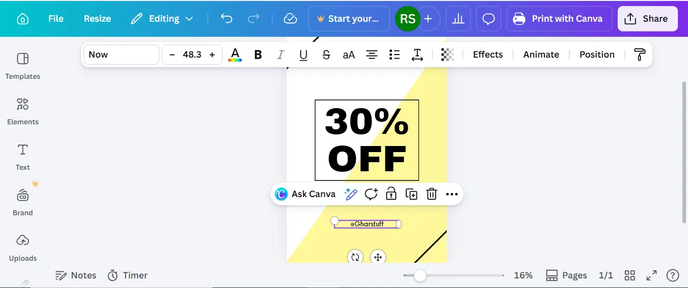 Canva Discount Signs: Turning the “Discount Shelf” Into a Customer Magnet